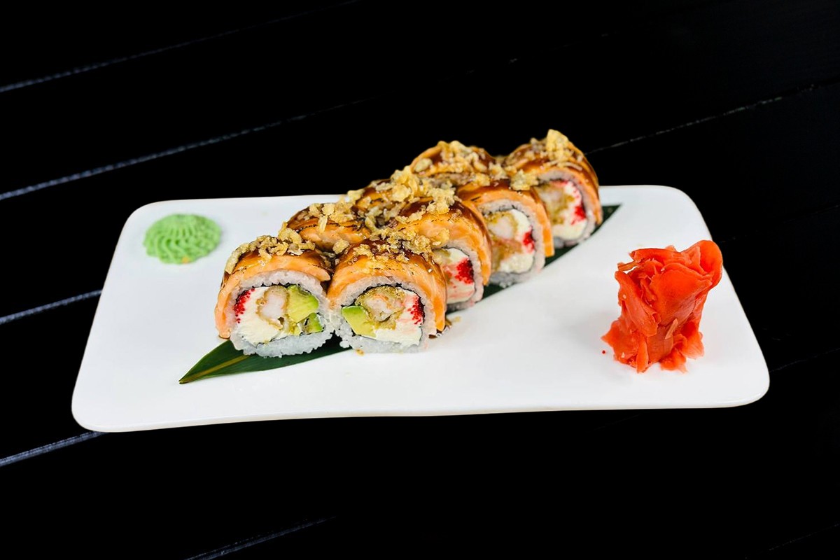 Філадельфія гриль з креветкою фрі