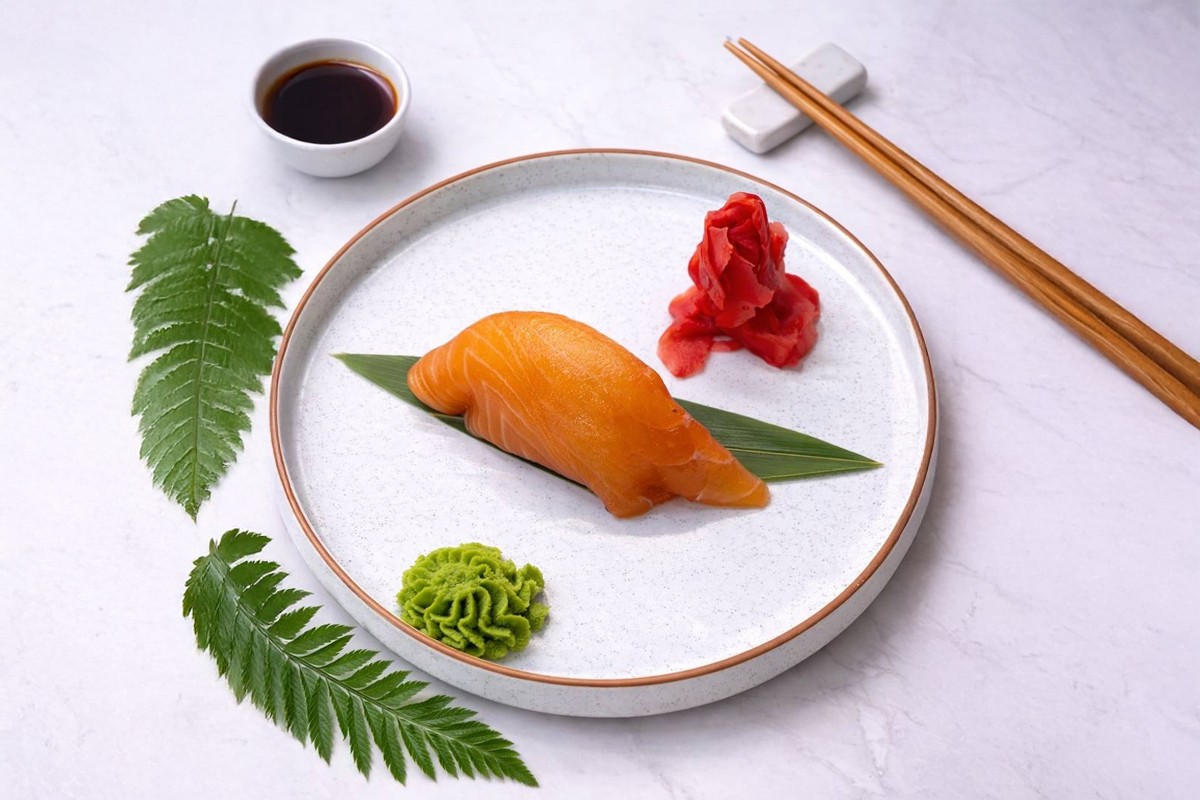 Нігірі з лососем